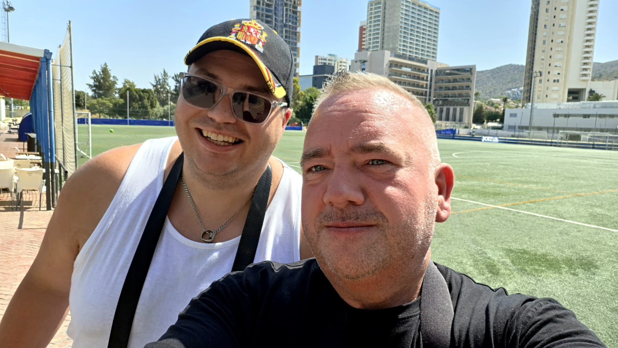CF Benidorm UK fans at the ground