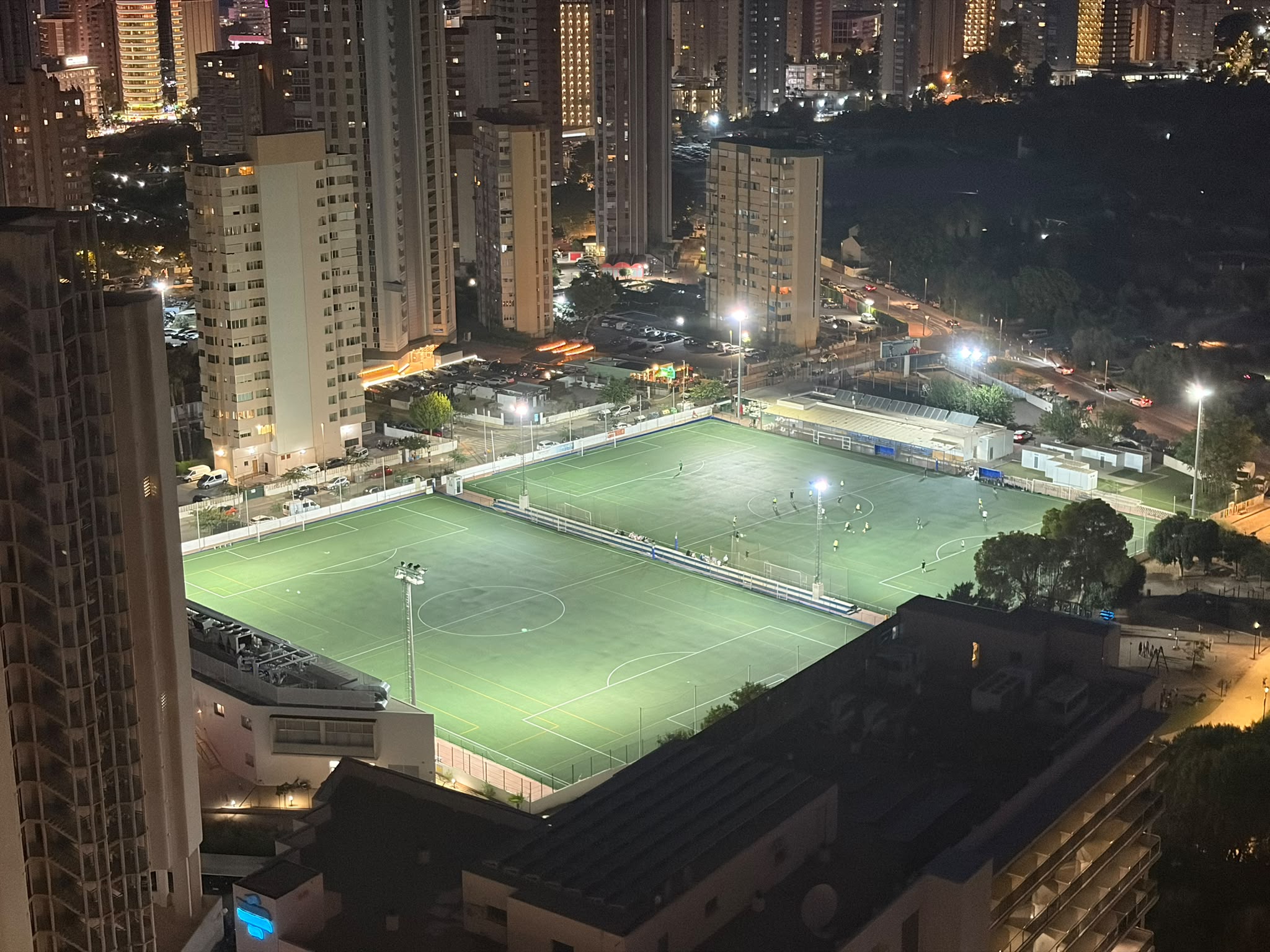 CF Benidorm match action photograph