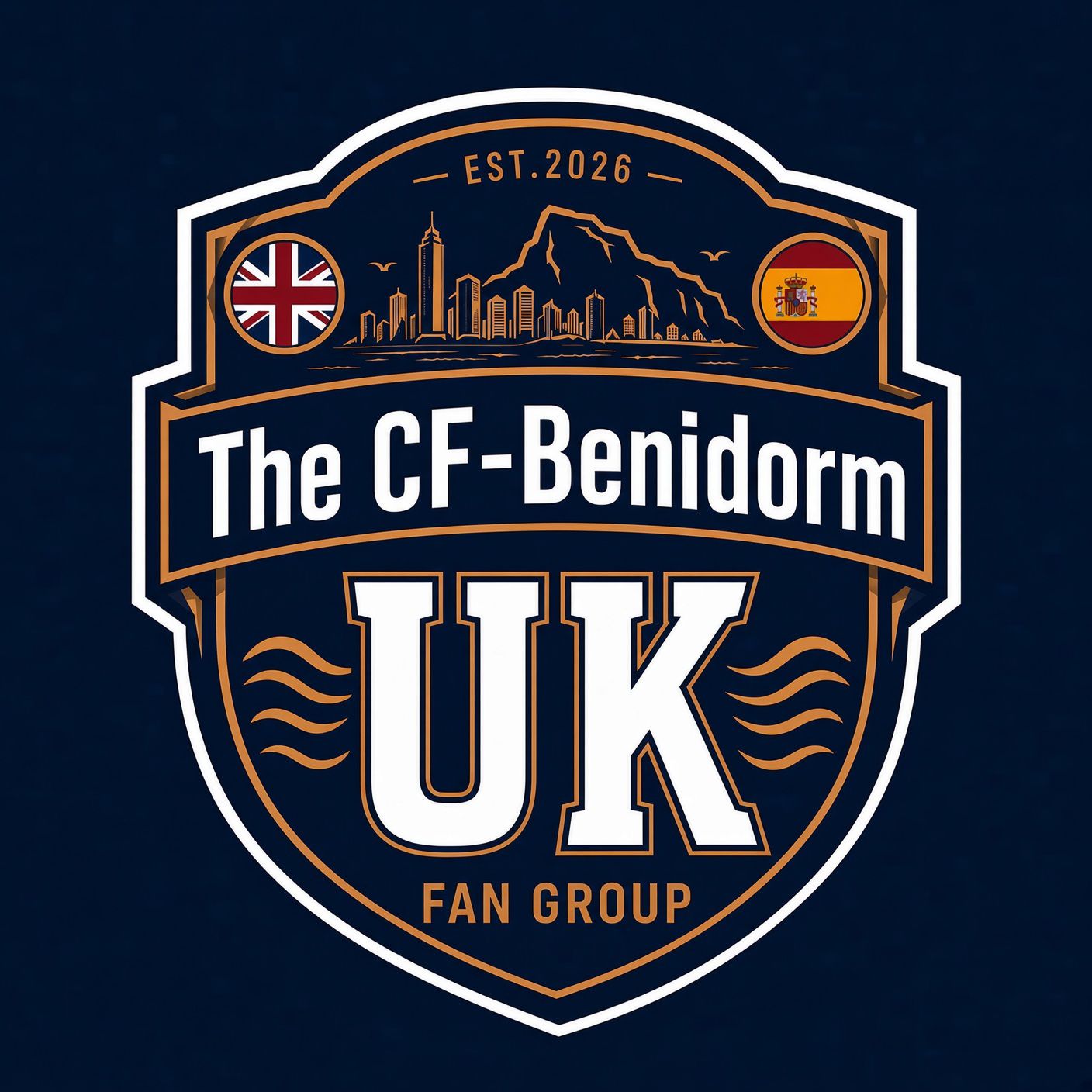 CF Benidorm UK Fan Group Logo