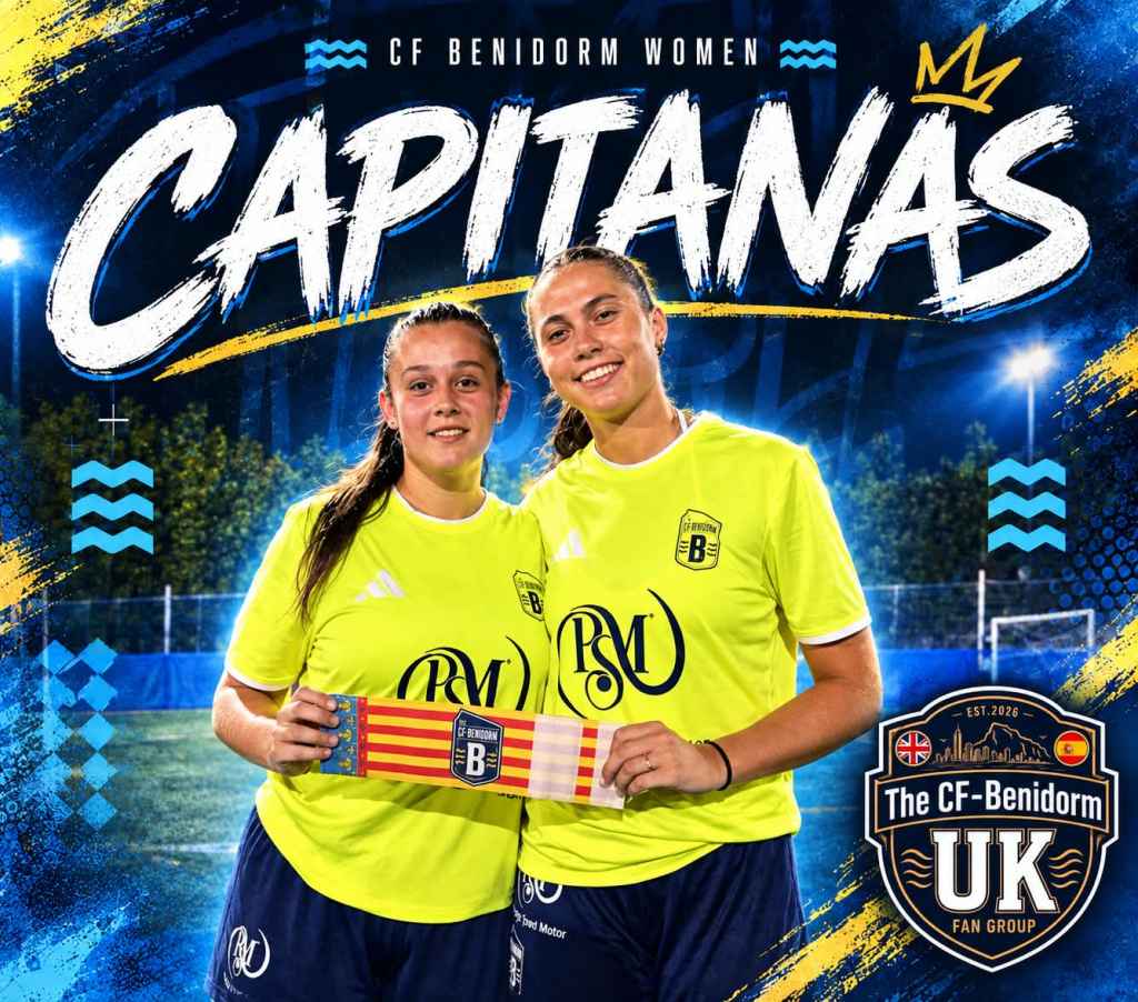 New CF Benidorm Femenino captains: Isa and Piñero lead the&nbsp;way