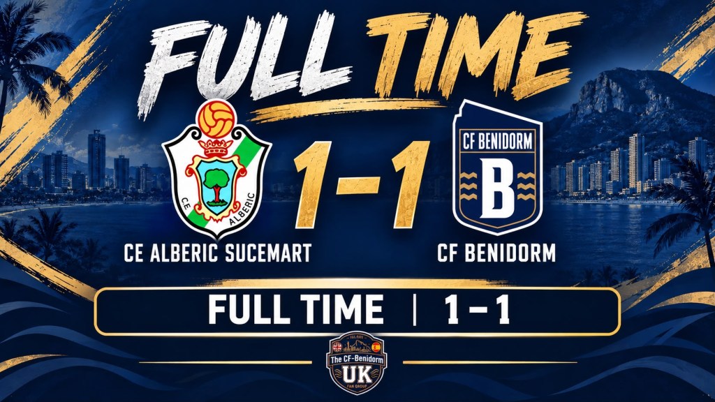 Late penalty denies Benidorm victory at&nbsp;Alberic